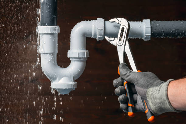 Professional Plumbing technician working in Motley, MN